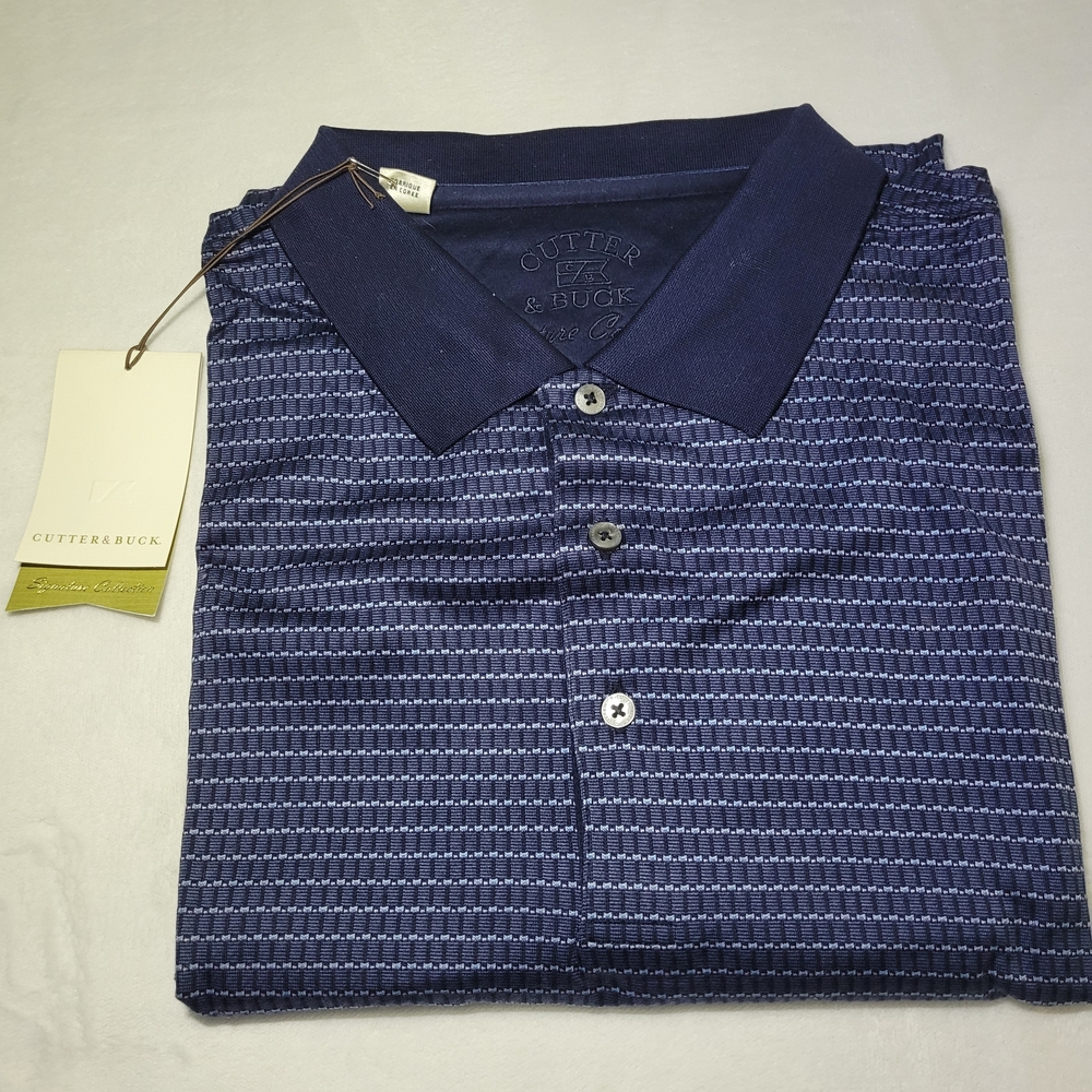 Cutter & Buck Men's Navy Polo XXL